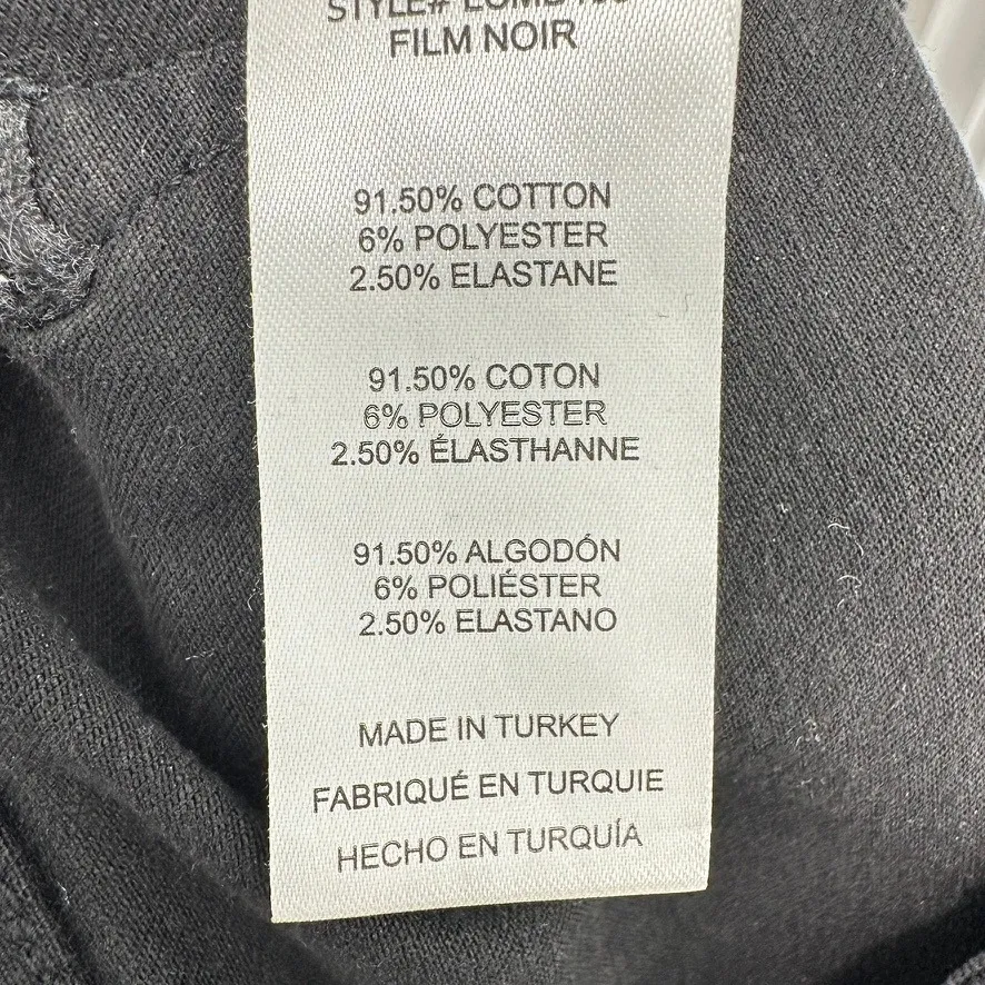 FRAME Le Crop Mini Boot Jeans Black Denim Cropped Flare Womens Size 28 - Image 8