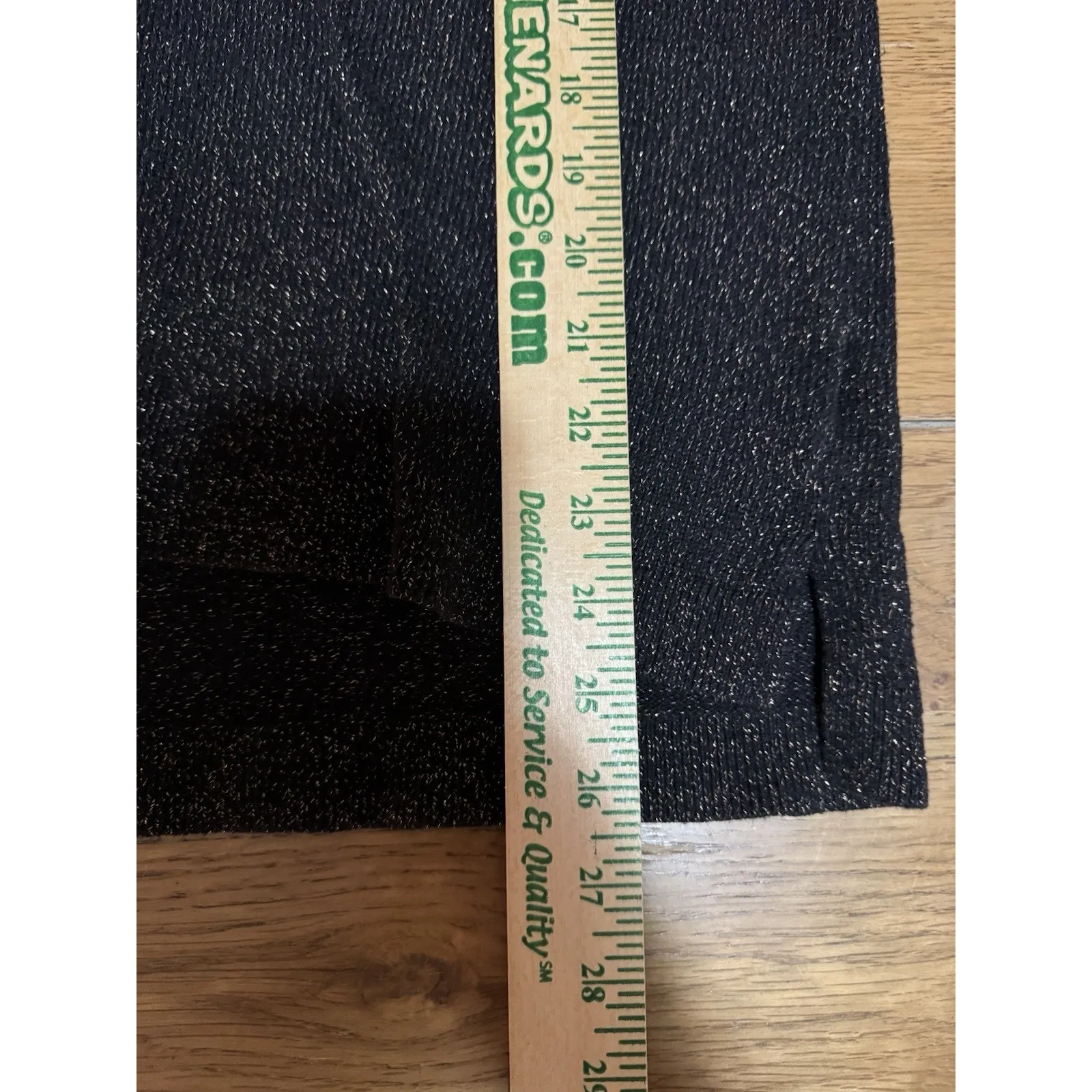 Old Navy Women Size Large V Neck Metallic Lightweight Sweater Office Career City - Image 4