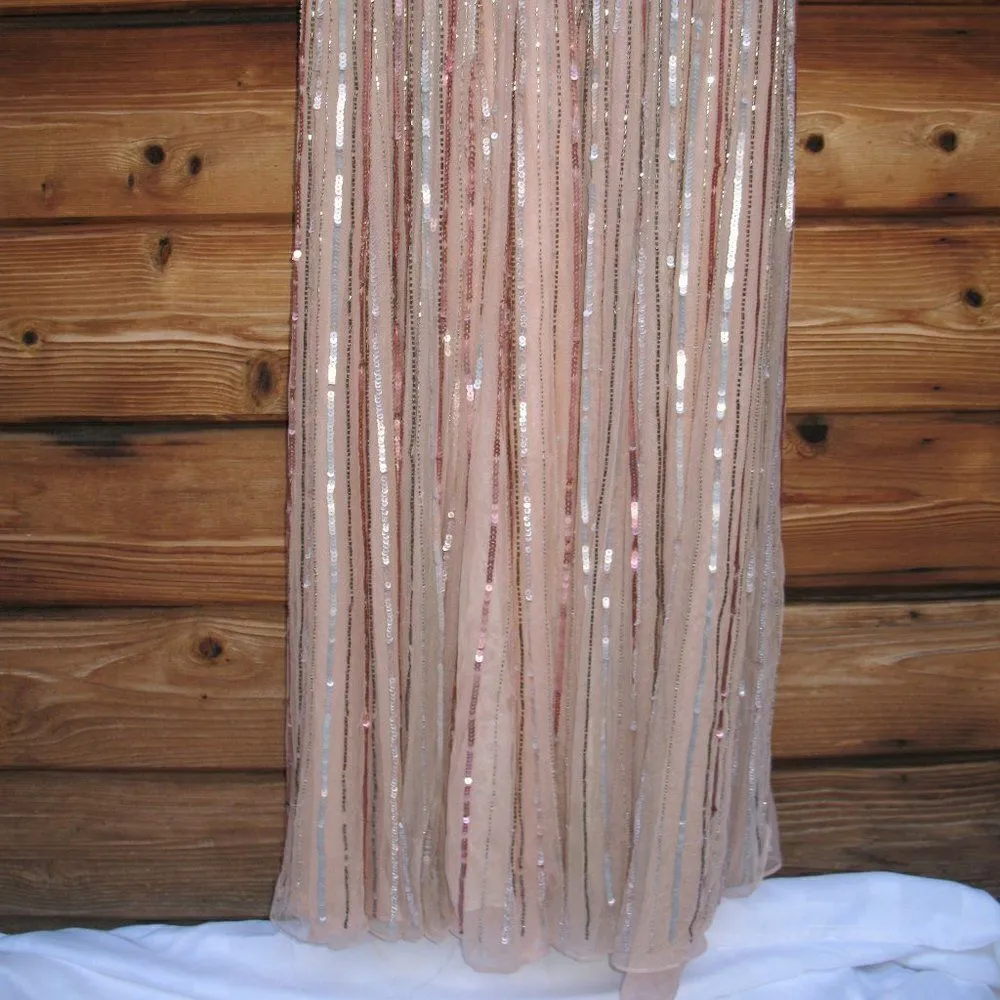 Mac Duggal 93582 Womens Embellished Full Length Layered Gown Dress 6 - Image 11