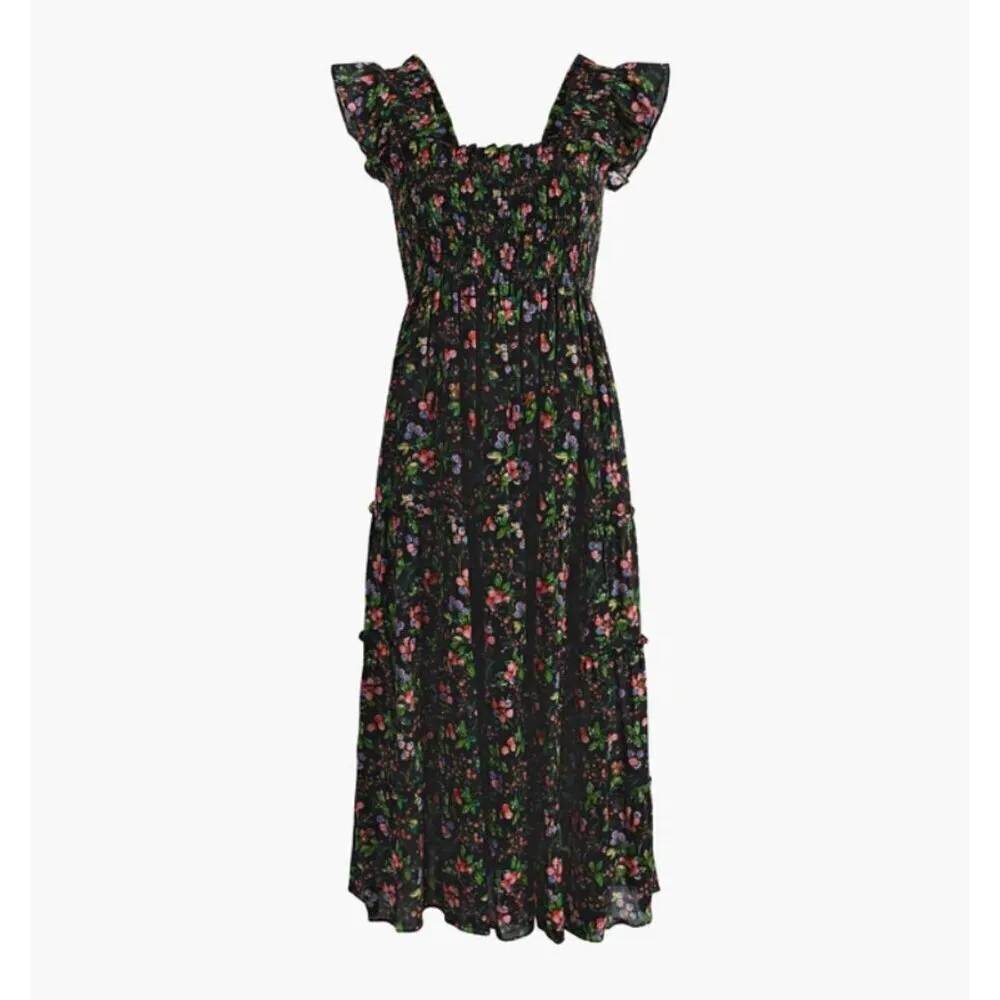 💕HILL HOUSE HOME💕 The Ellie Nap Dress ~ Berry Floral Print Small - Image 11