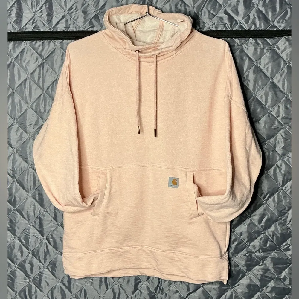 Carhartt  Soft color peach Cowl Neck Sweater - Image 2