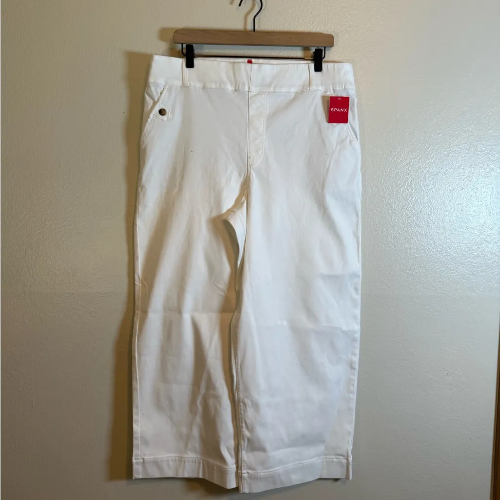 SPANX® Stretch Twill‎ Pull-On Cropped Pant - Image 2