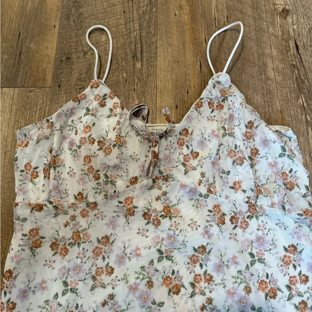 No Comment floral mini dress - Image 2