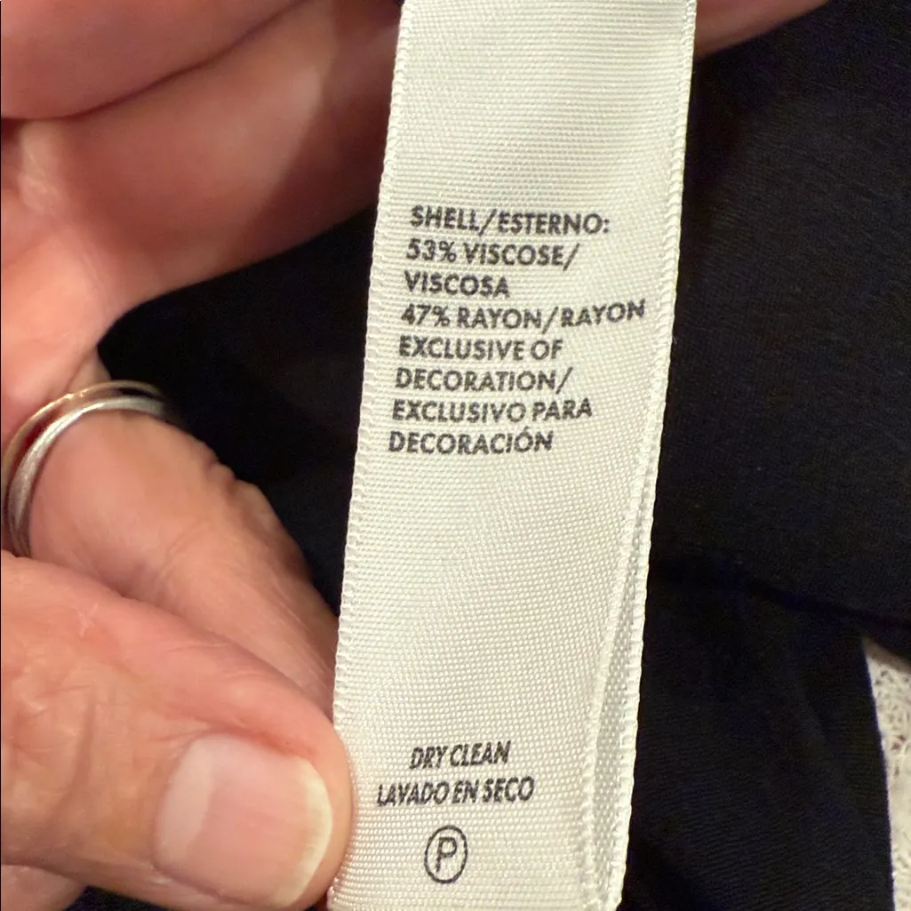 Rebecca Minkoff Womens S Black Blouse with Red and Purple Embroidery - Image 8