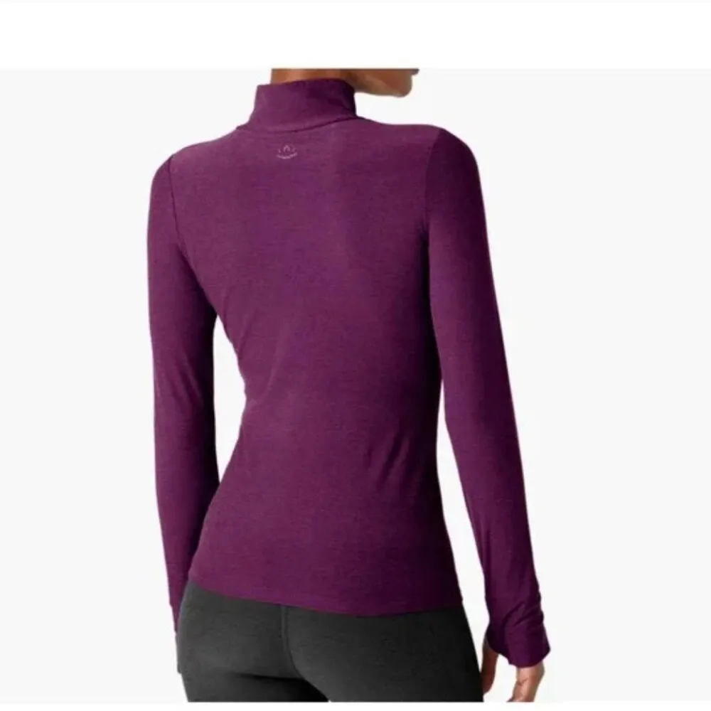 NWT Beyond Yoga Spacedye Captivating Turtleneck Pullover Color Aubee XL - Image 2