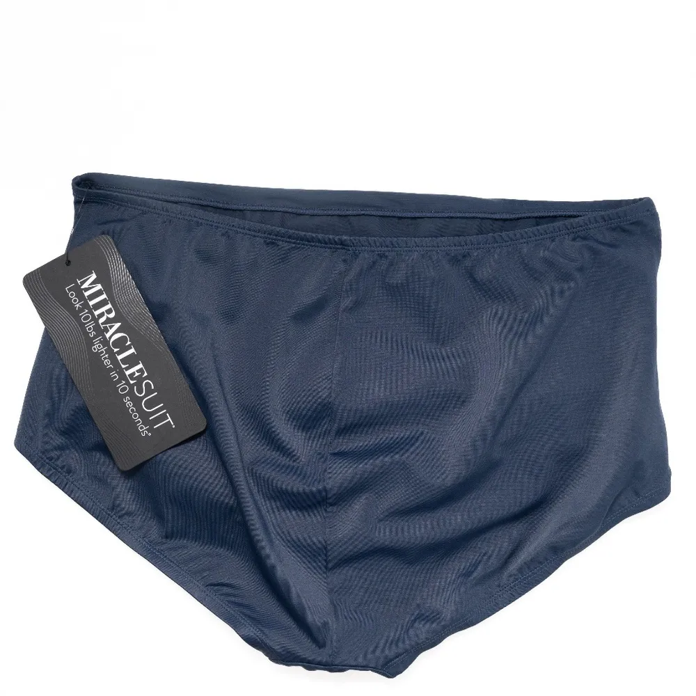 Miraclesuit Navy High Waist Bottoms Norma Jean - Image 3