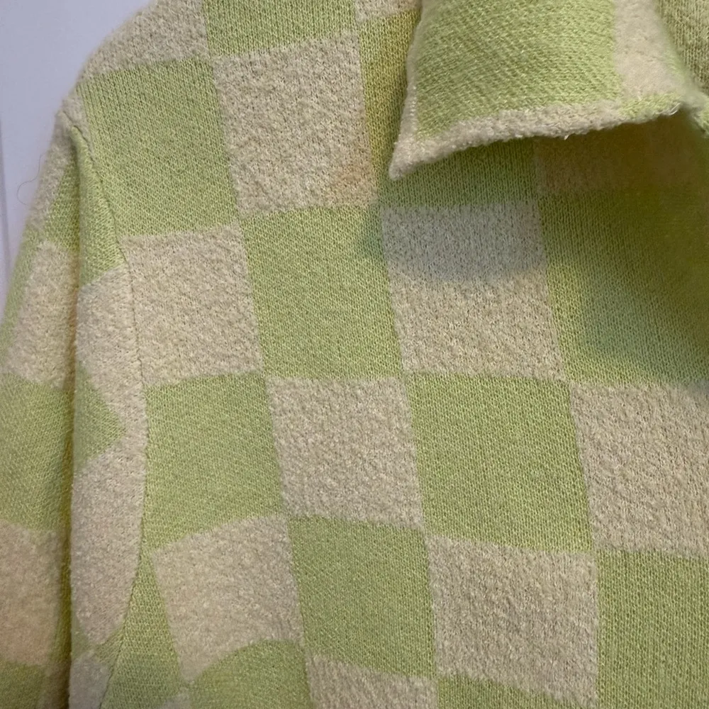 UGG Jeannie Checkerboard Terry Button-down Shirt size XL - Image 6