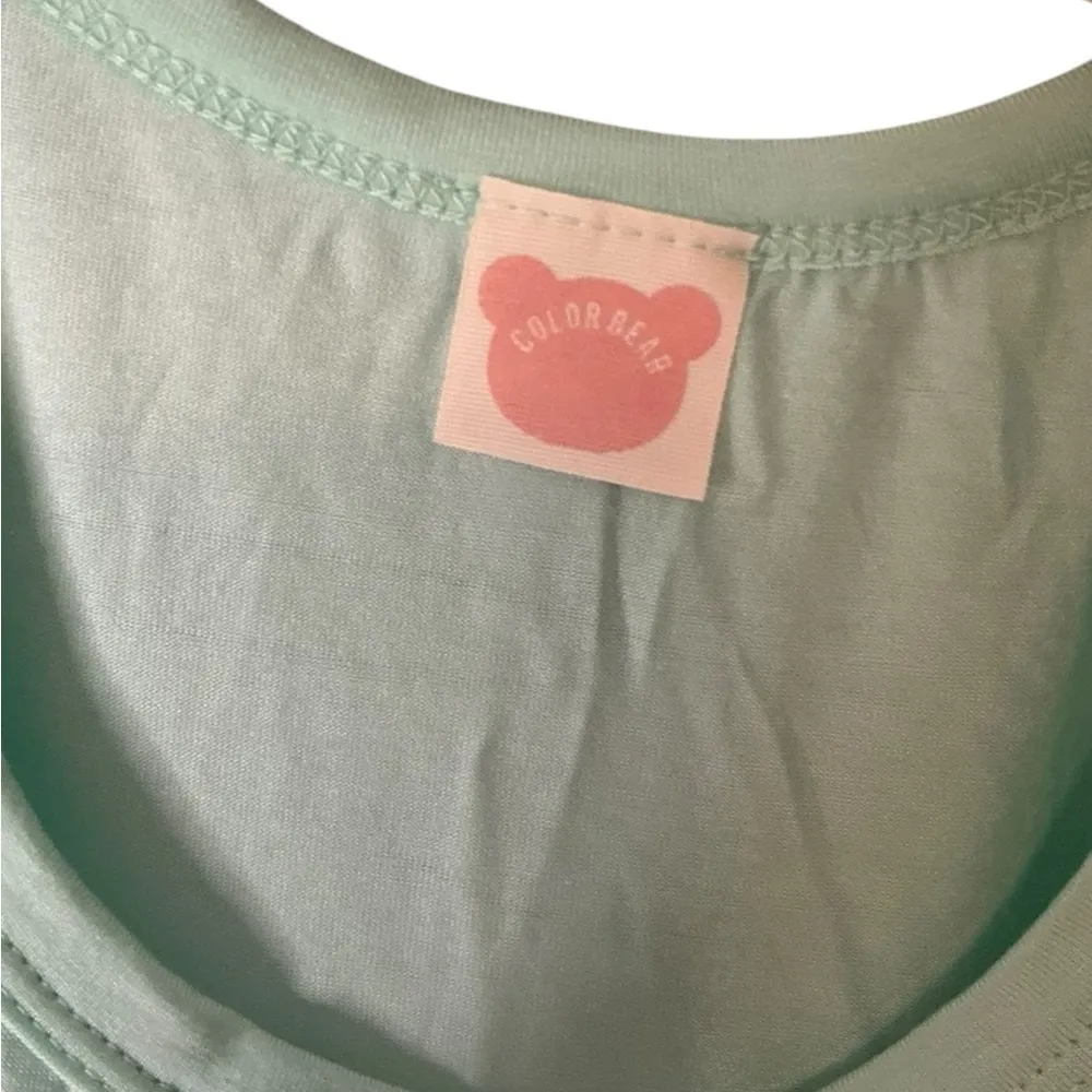 Green Relaxed Sleeveless Muscle Tee Size 1X - Image 2