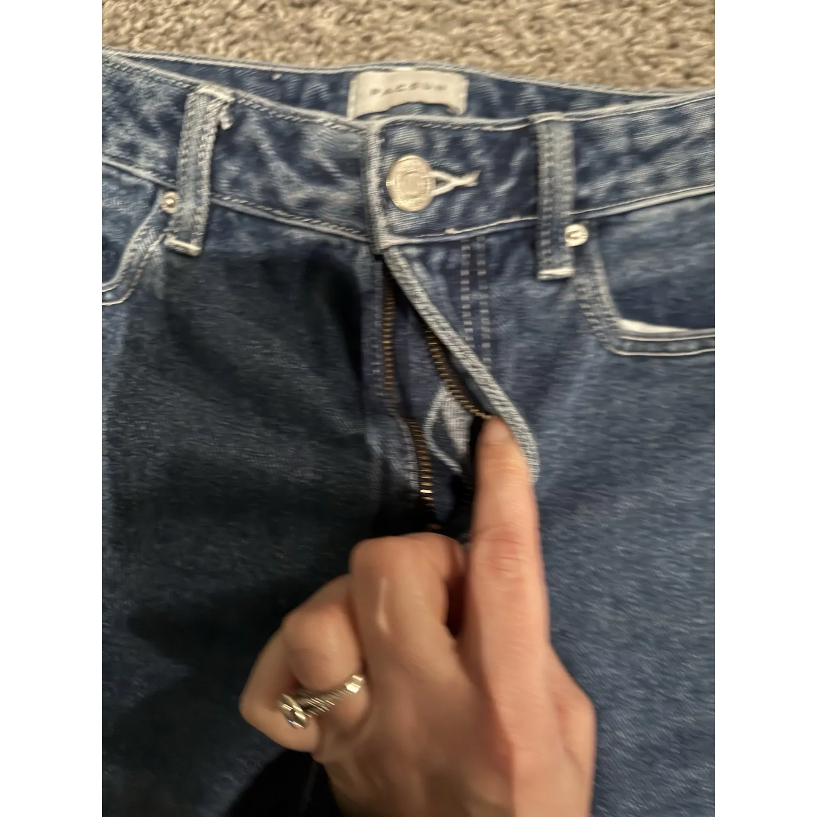 Pacsun 90's Boyfriend High-Rise Relaxed Leg Pants, Size 25 - Image 12