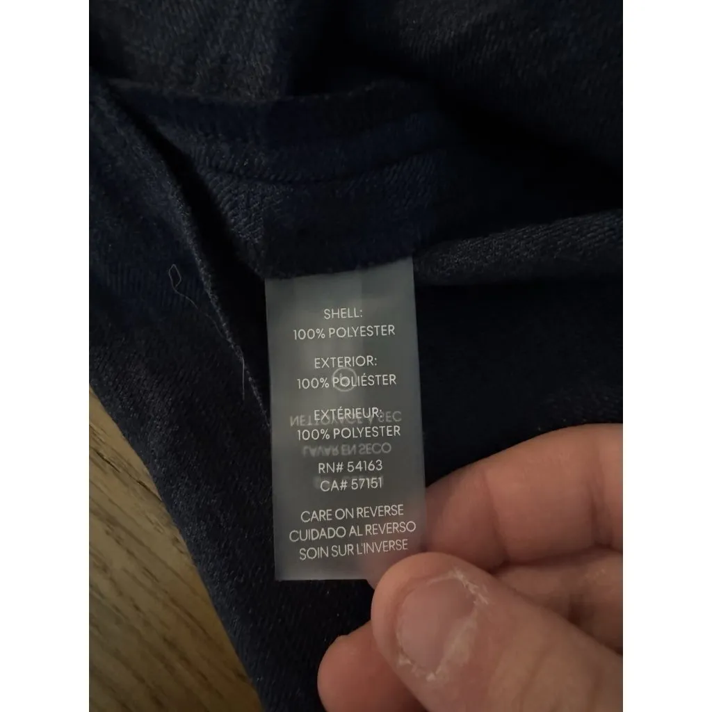 Calvin Klein Women Size 4 Midi Sheath Dress Short Sleeve  Zipper Tie Career City - Image 5