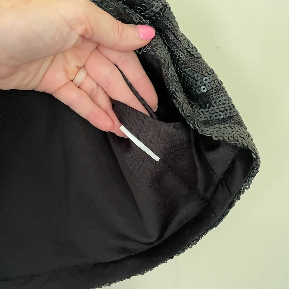 Tobi Black Sequin Mini Skirt ~ Sexy Party Concert Outfit ~ Women’s Size XS - Image 6