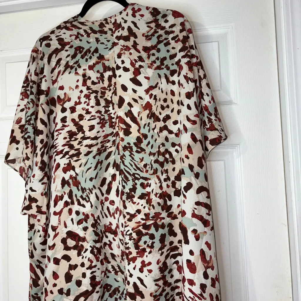 Maurices Multicolor Patterned Kimono - Image 3