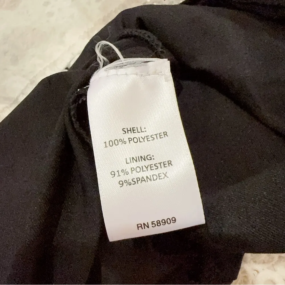 Chelsea & Violet White & Black Lace Mini Dress Size M Pre-owned - Image 8