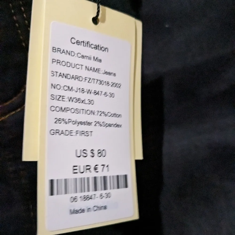 Camii Mia fleece lined jeans Blue Size undefined - Image 11