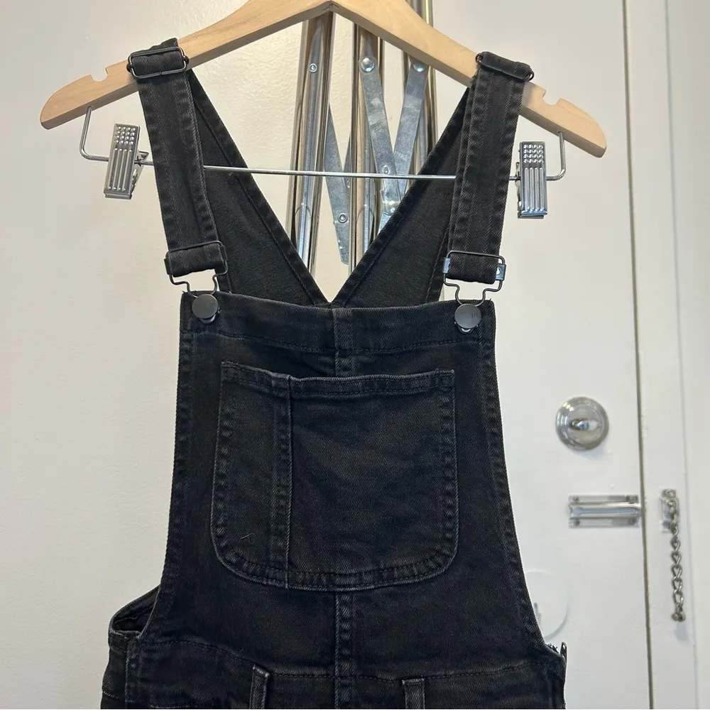 Madewell Petite Skinny Overalls in Lunar Wash - Image 6