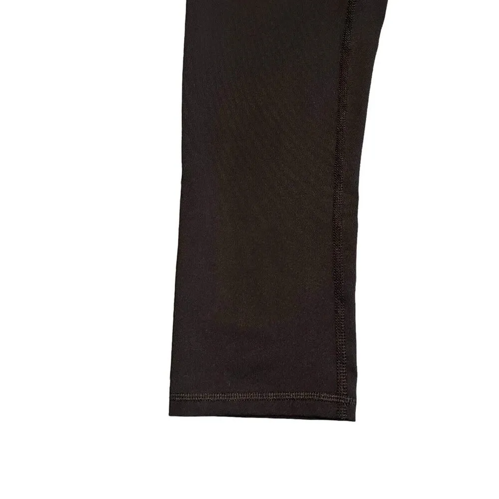 Champion Leggings Womens Small Black Cropped Athleisure Yoga Pants High Waist - Image 4