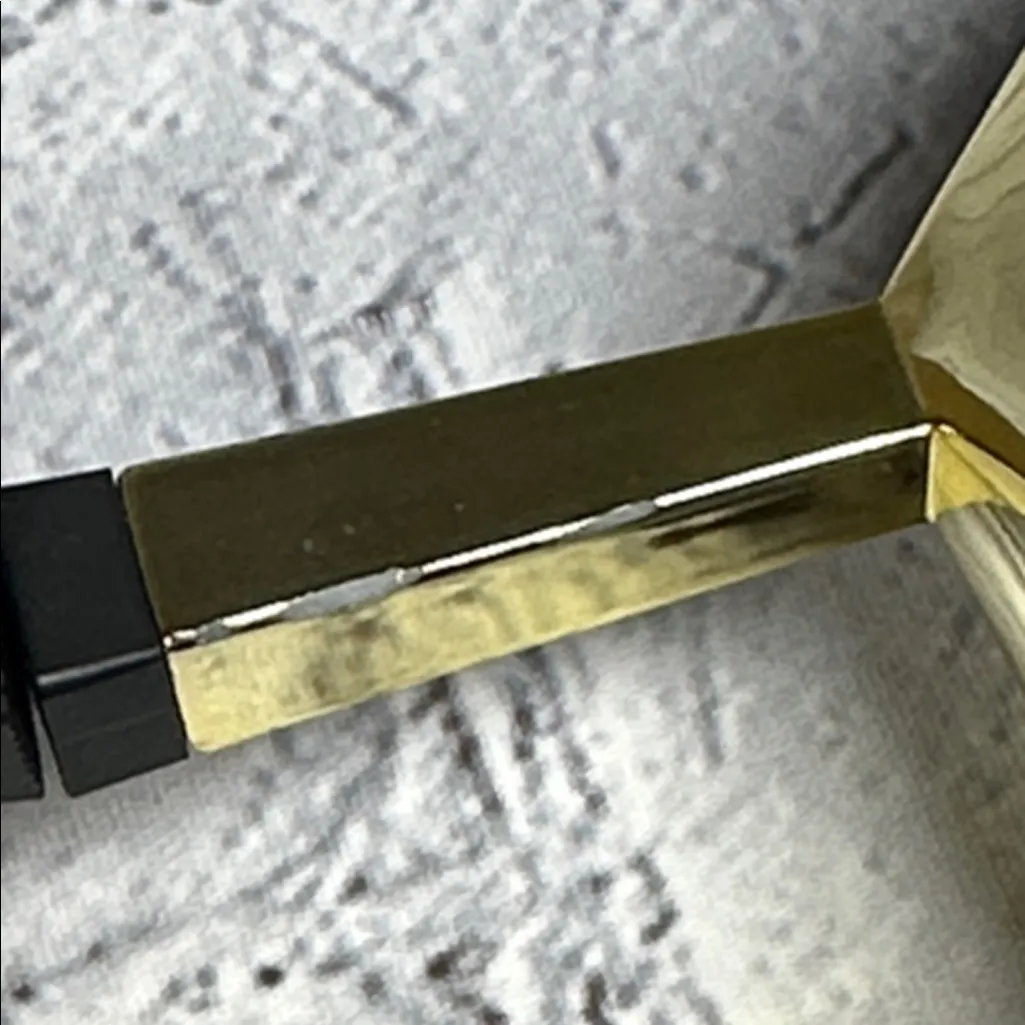 Le Clique Kat Maconie Pink Metallic Flared Tapered Stiletto Heels Pumps sz 9 US - Image 10