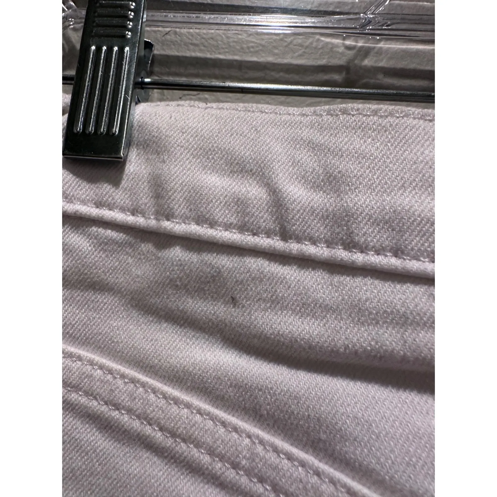 Gap 5 Pocket Mini Denim Skirt Optic White Size 25 Casual Summer Vacation Girly - Image 7