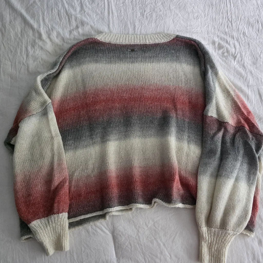 O'Neill Cropped Knit Sweater M - Image 2