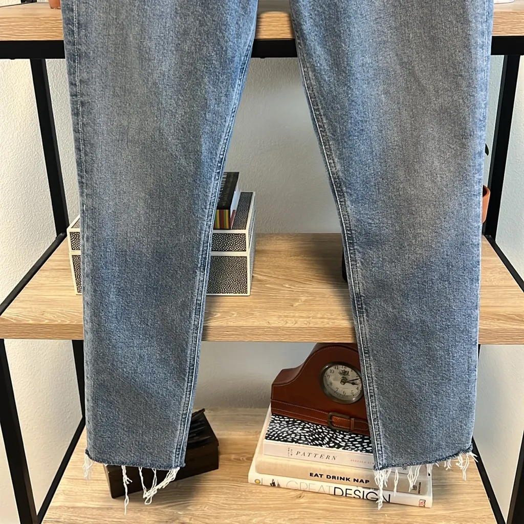 AGOLDE Nico High Rise Slim Raw Hem Jeans style A093D-1255, size 27 - Image 4