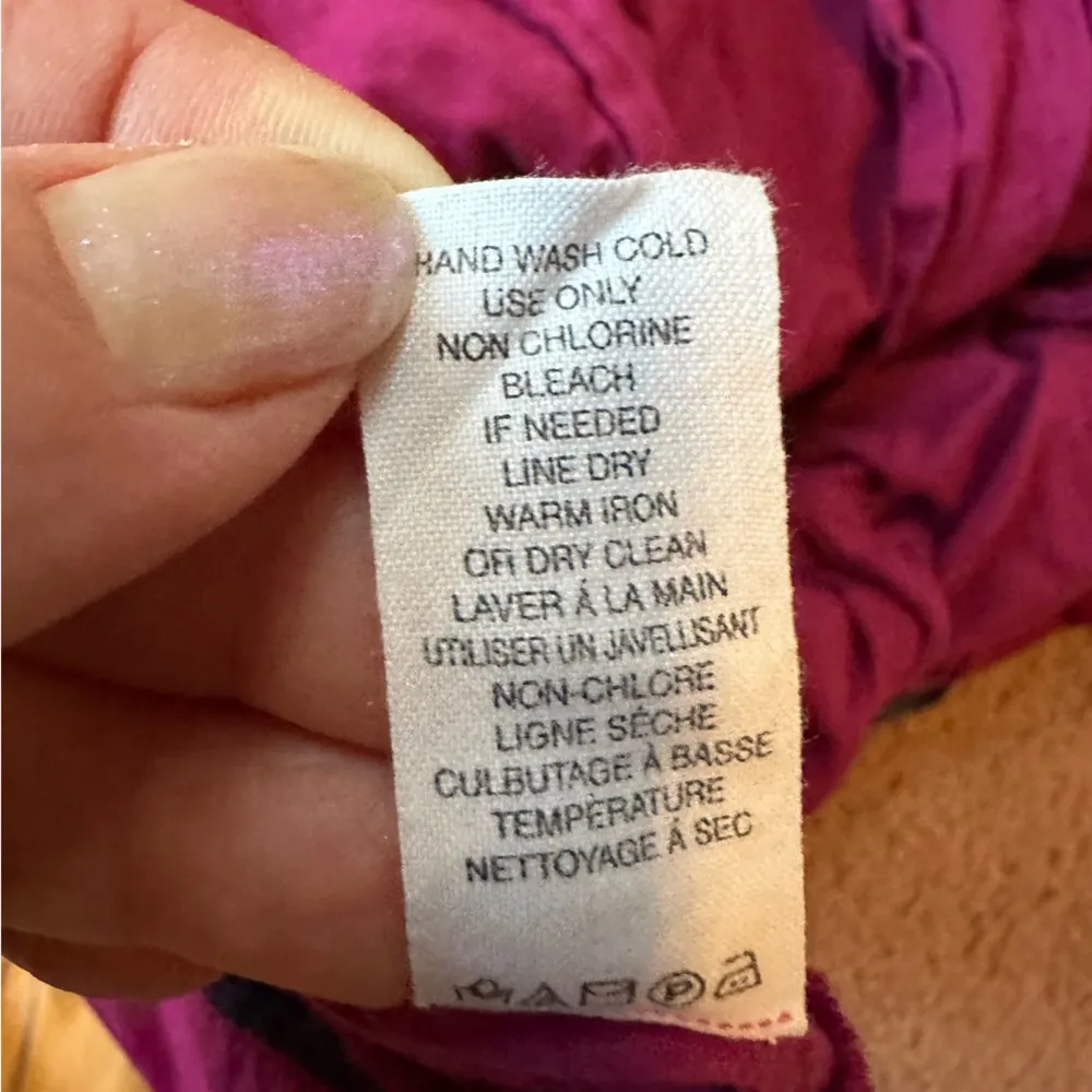 Free People embroidered flowy tank tank size 4 smocked  back - Image 5