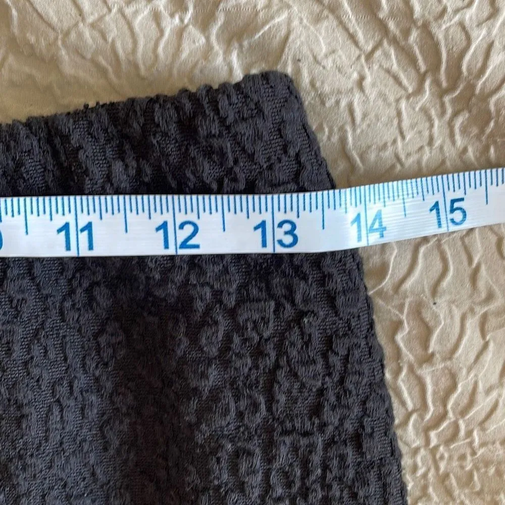 J Mclaughlin Womens Cheetah Jacquard Gable Skirt Pencil Straight Black‎ Size XS - Image 6