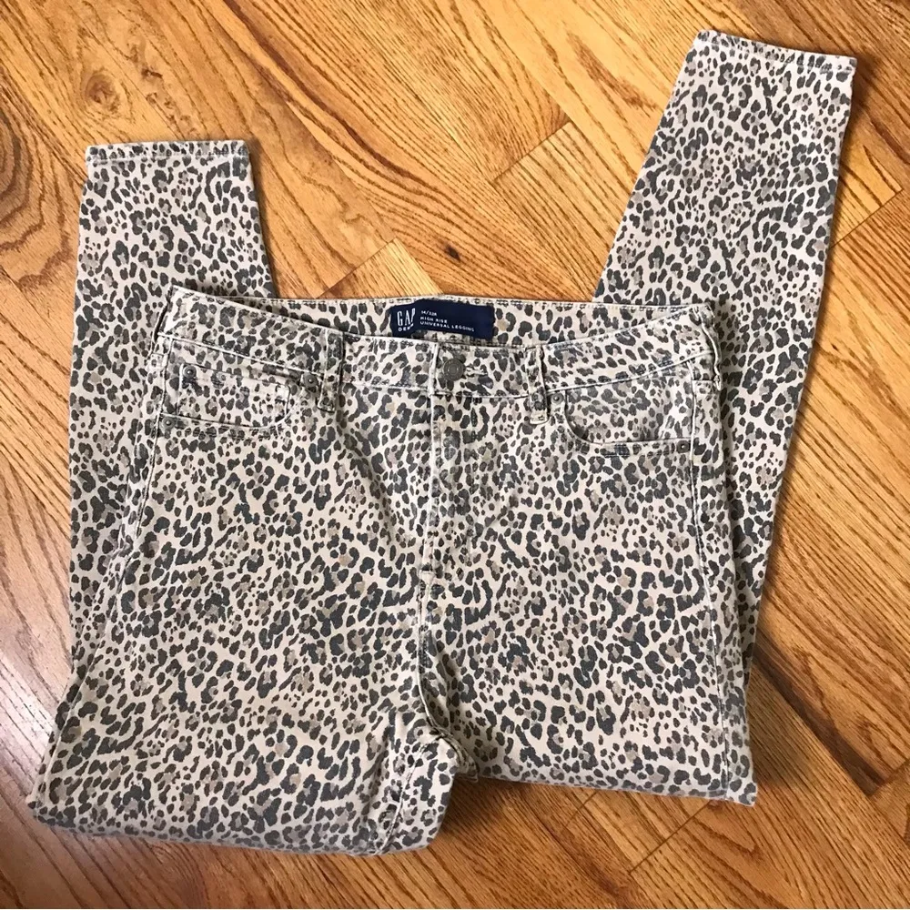 Gap  Leopard Jeans - Image 3