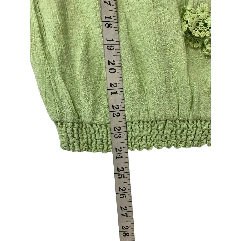 Cable & Gauge Women's Mint Green Blouse - Image 7