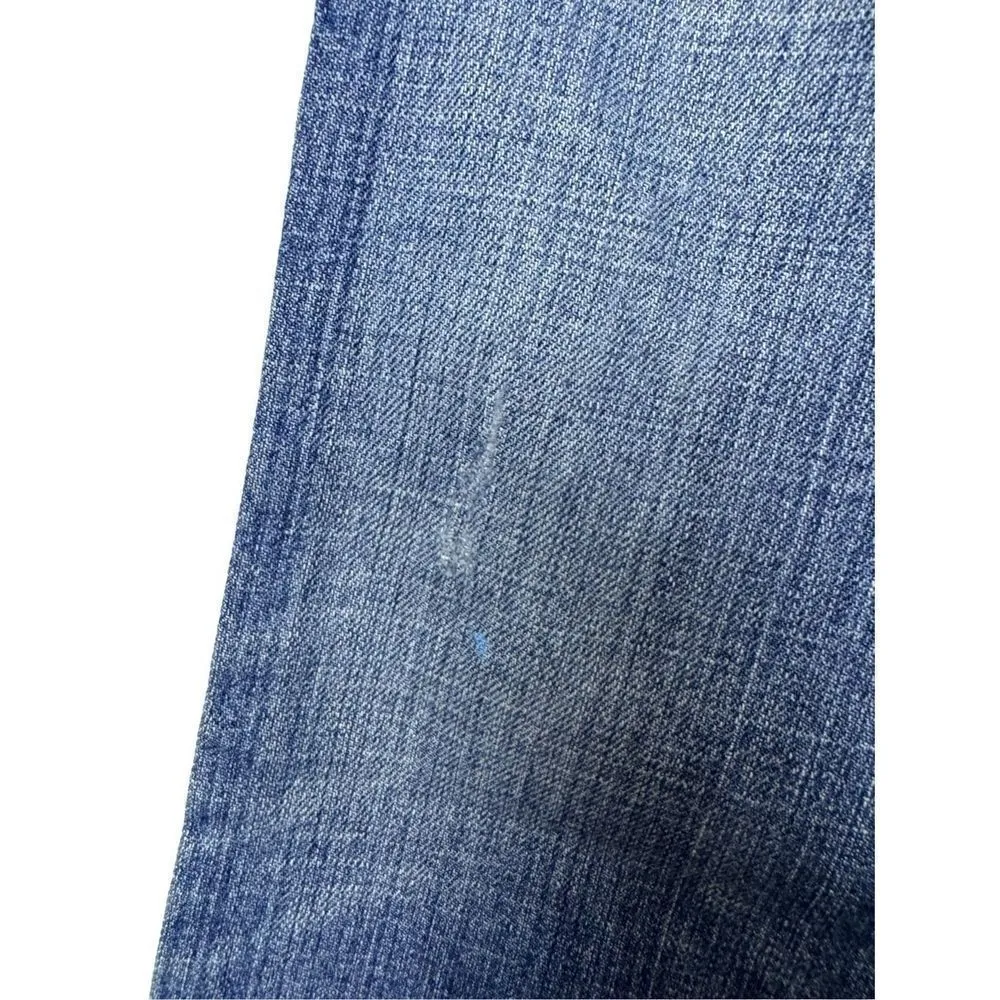 Abercrombie & Fitch Vintage Low Rise Straight Leg Jeans 0S Short Medium Wash 27W - Image 6