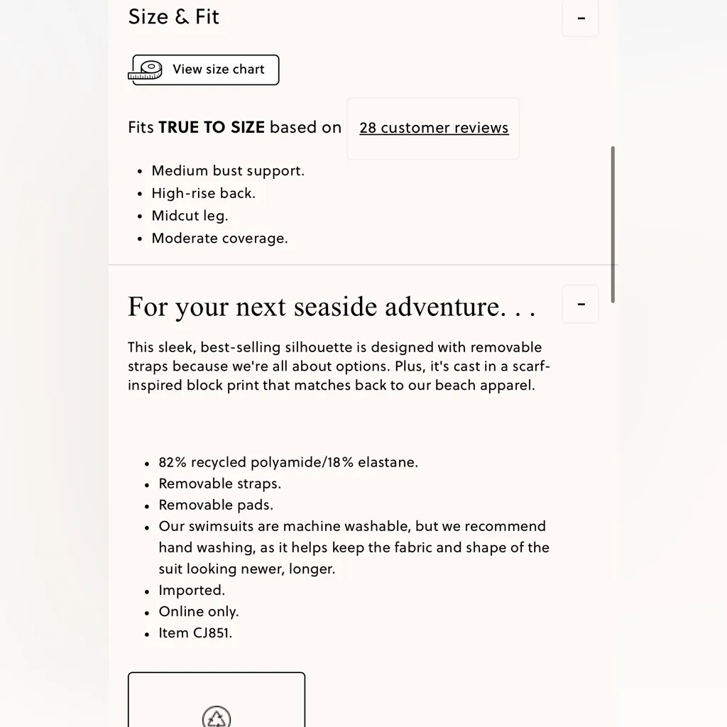 J.Crew Gemma bandeau one-piece in bandana block print - Image 2