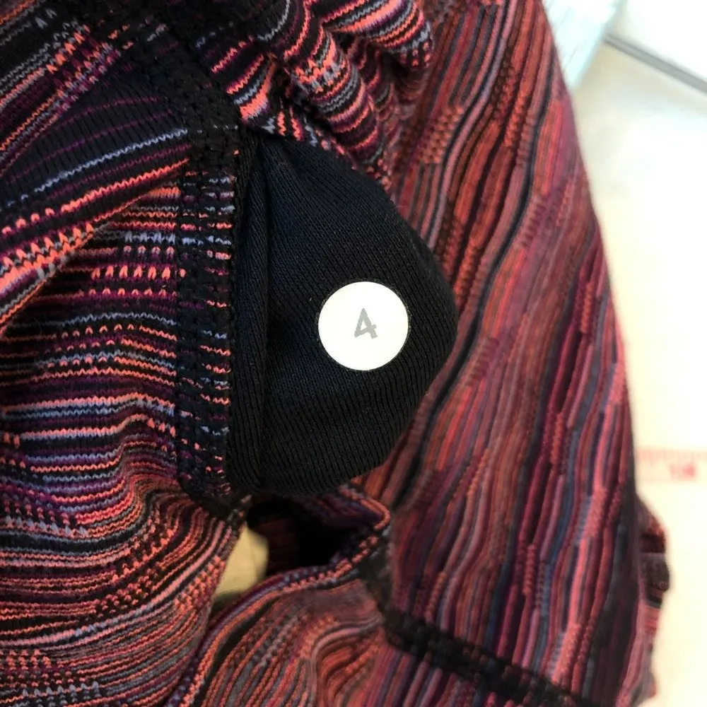 Lululemon Wunder Under Pant Space Dye Twist Regal Plum Alarming Pink Purple 4 - Image 4