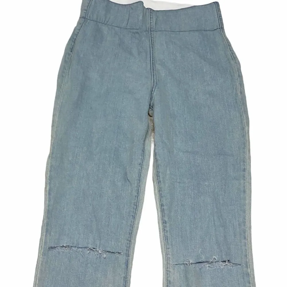 Show Me Your Mumu SMYM Soho Skinnies Pull On Skinny Jeans Destroyed Womens Small - Image 14