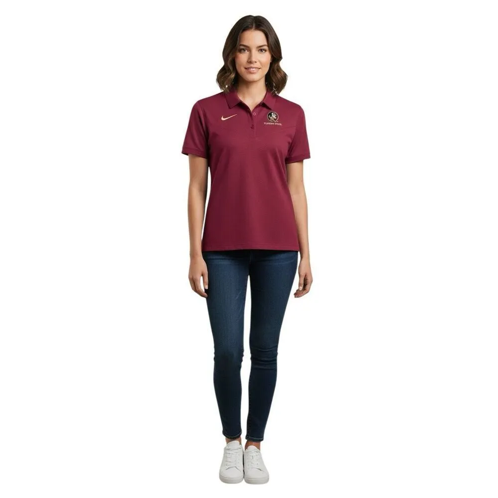 FSU Florida State University FSU Seminoles polo Athletic Dry Fit T-shirt size L - Image 4