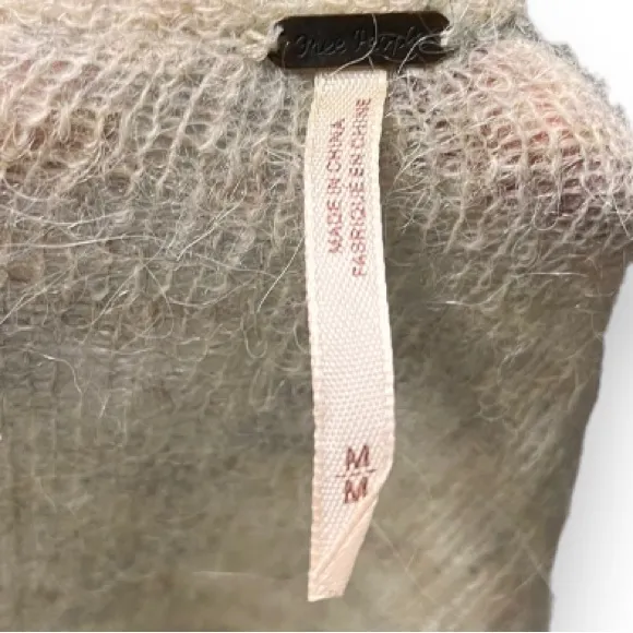 Free people y2k babydoll sweater dress size medium - Image 9