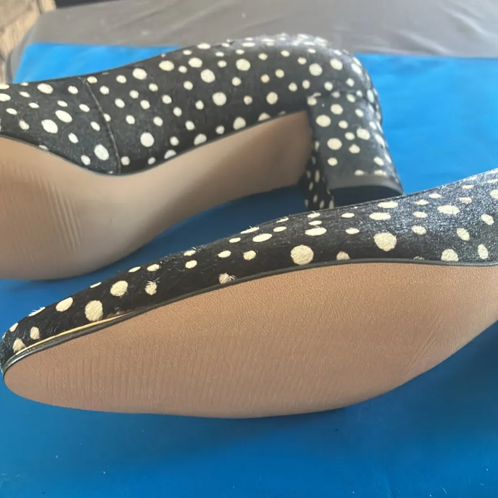 FINAL MARKDOWN Talbots Black and White Polka Dot Women's Shoes 7 - Image 6