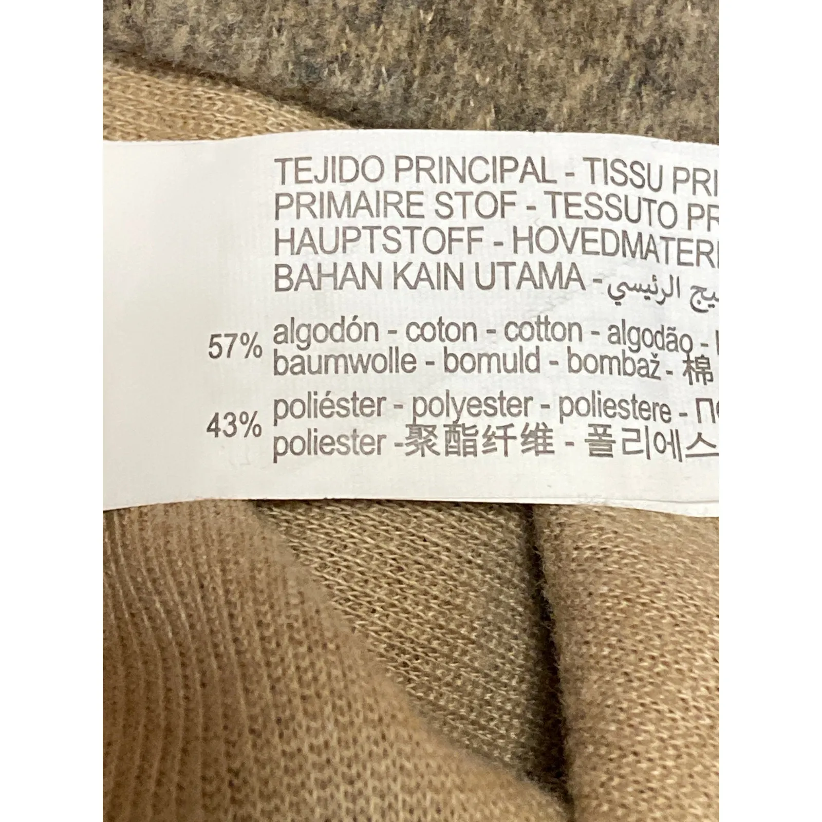 Zara Women's Tan Knit High Waisted Mini Straight Pencil Sweater Skirt Size S - Image 4