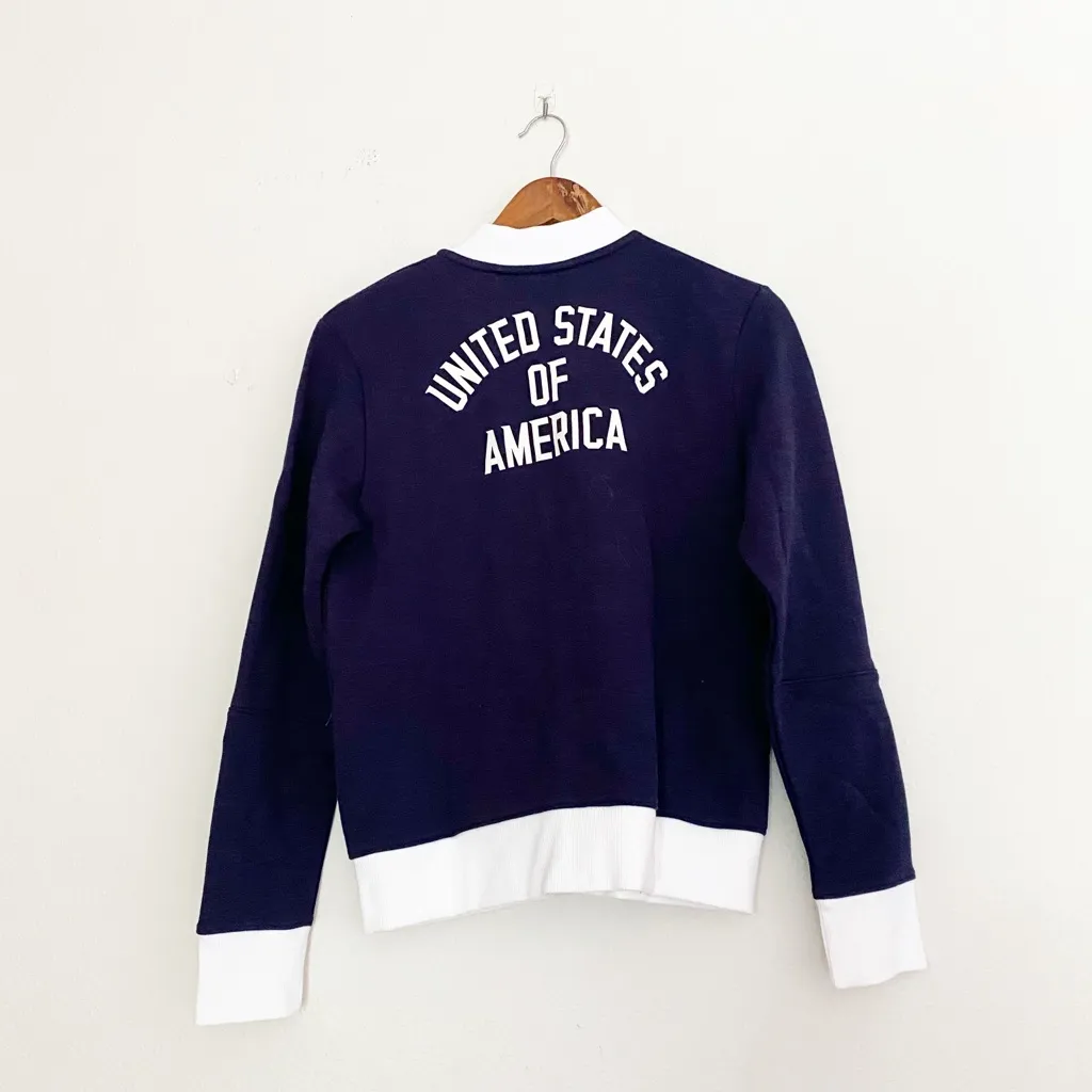 NWT Under Armor Stars & Stripes Bomber Jacket M - Image 10