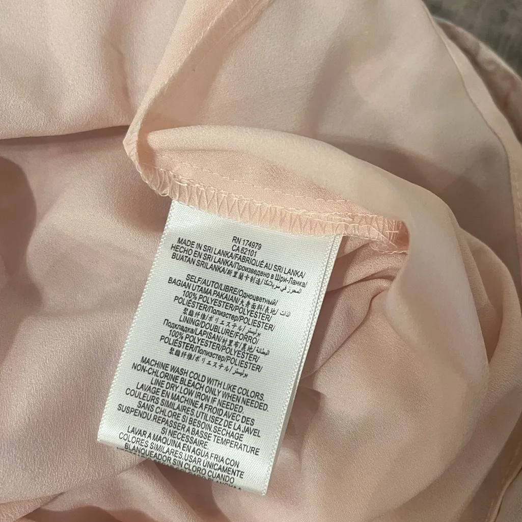 BCBGeneration Ruffle Maxi Dress in Light Pink - Image 5