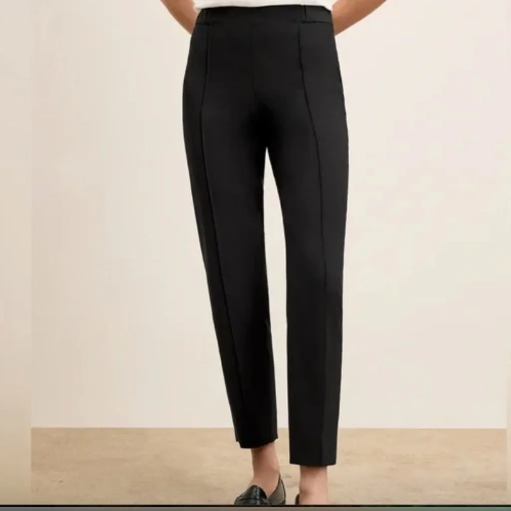 M.M. Lafleur The Colby Travel Pant OrigamiTech in Black Sz 8 - Image 2