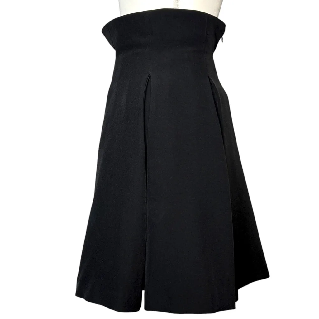 Mac Duggal Women’s High Waisted Pleated Black Skirt Size XS R73042 BLK XS NWT - Image 5