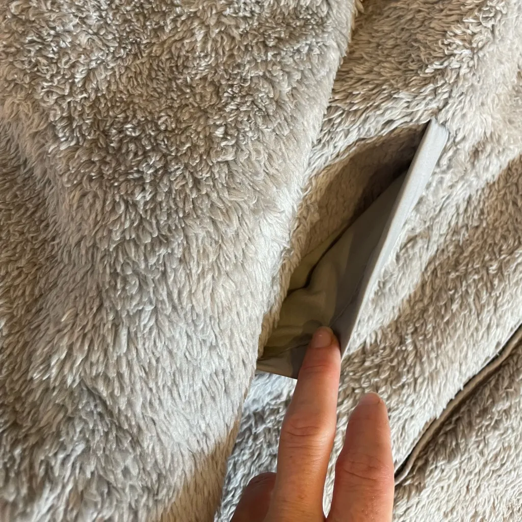 Patagonia Worn Wear Women’s Los Gatos Fleece Jacket – Size Small, Gray - Image 4