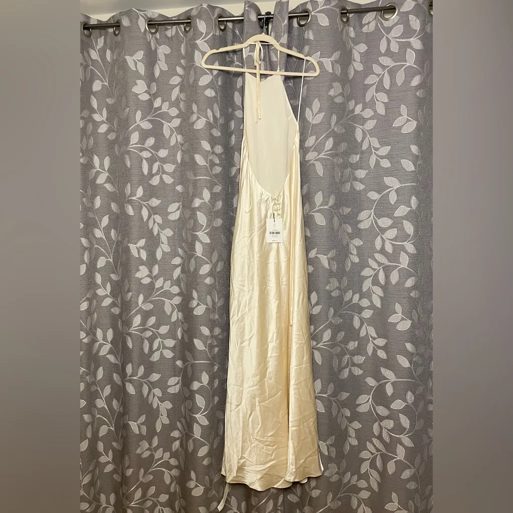 Reformation  Jeany Dress in Ivory - Image 7