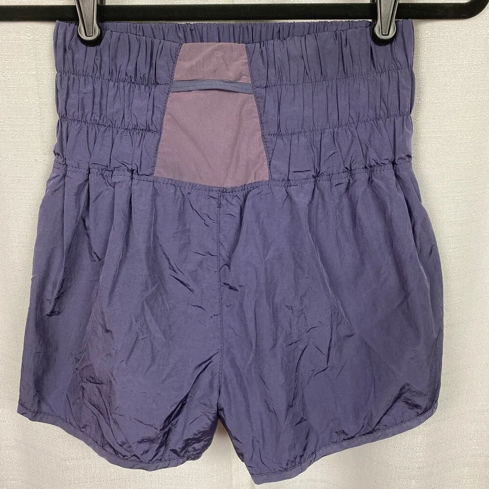 Free People Movement Blue Women’s Active The Way Home Running Shorts Sz.XS - Image 10