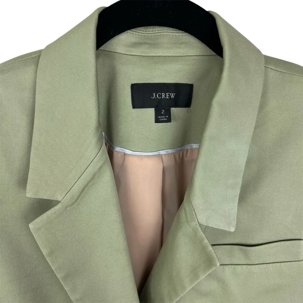 Willa Lightweight Chino Blazer 2 XS Light Pistachio Green Career Corpcore - Image 3