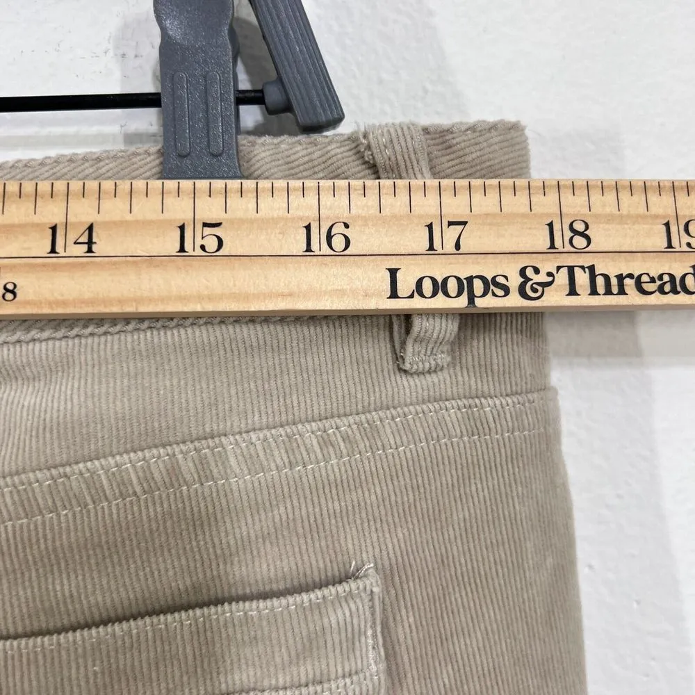 Mountain Khakis Pants Womens 12R Beige Classic Fit Canyon Corduroy‎ Straight Leg Tan Size 12 - Image 7