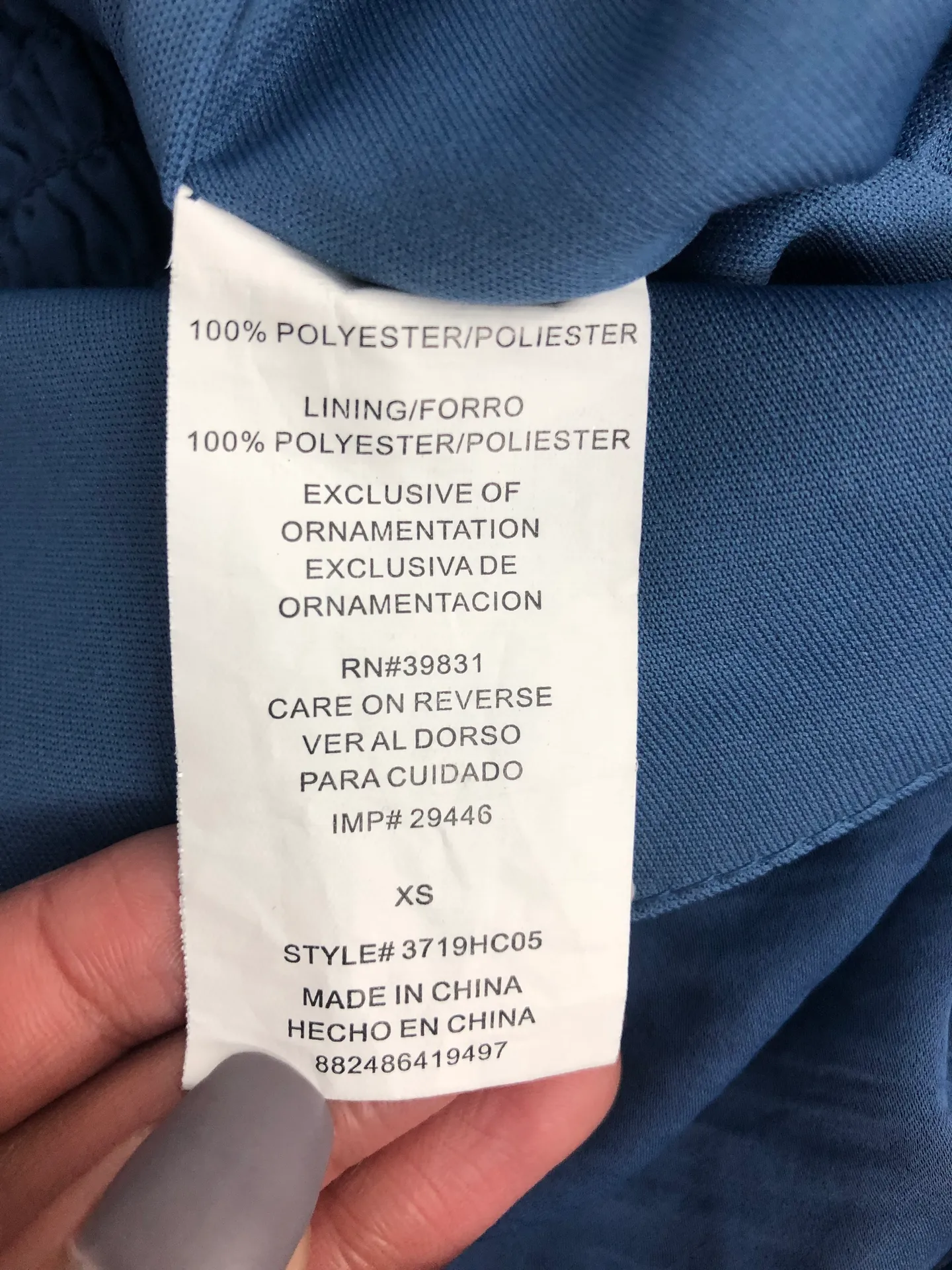 One Shoulder Jeweled Vintage Ruched Blouse - Image 7