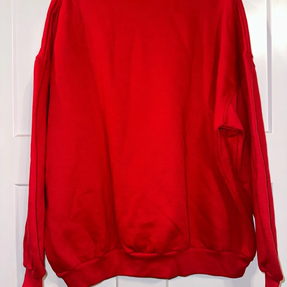 Vtg 90s Collared “ugly” embroidered Christmas sweatshirt sz 2X NWT granny core - Image 3