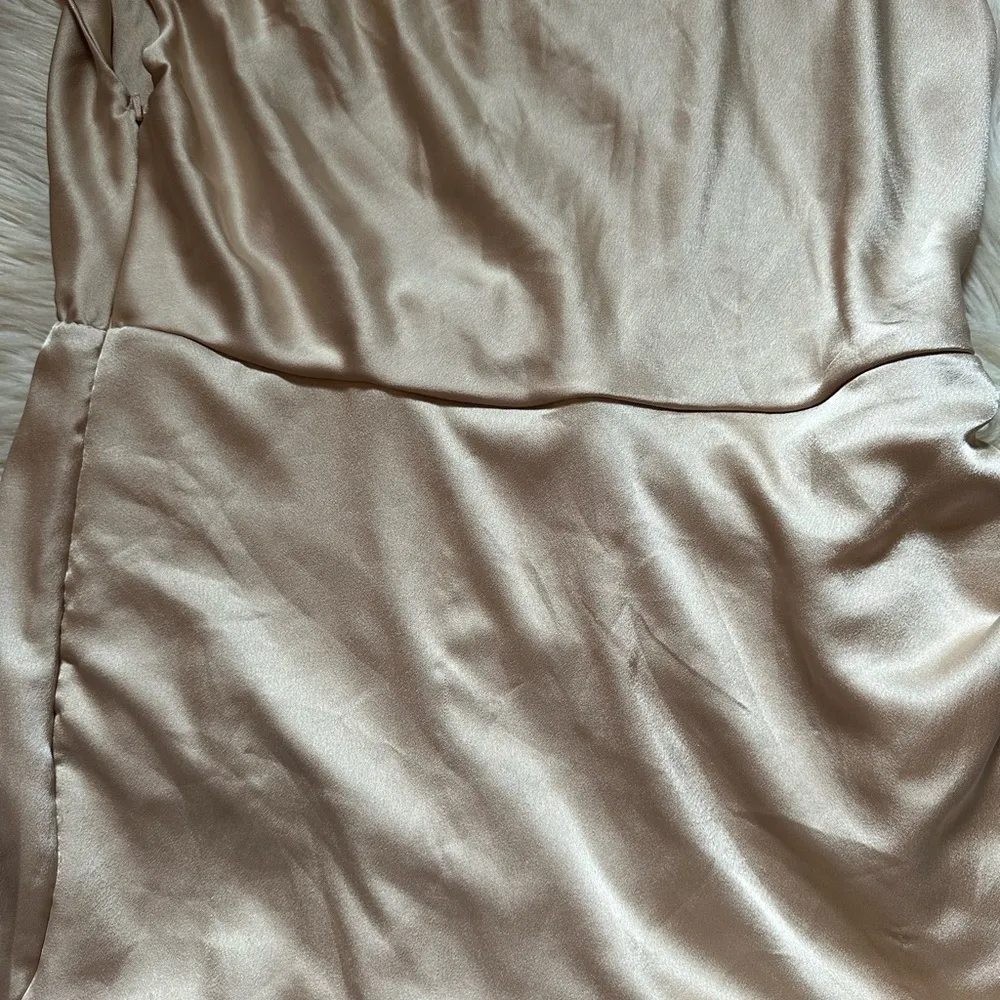 SHOW ME YOUR MUMU Jodie Maxi Dress In Champagne Luxe Satin - Image 14