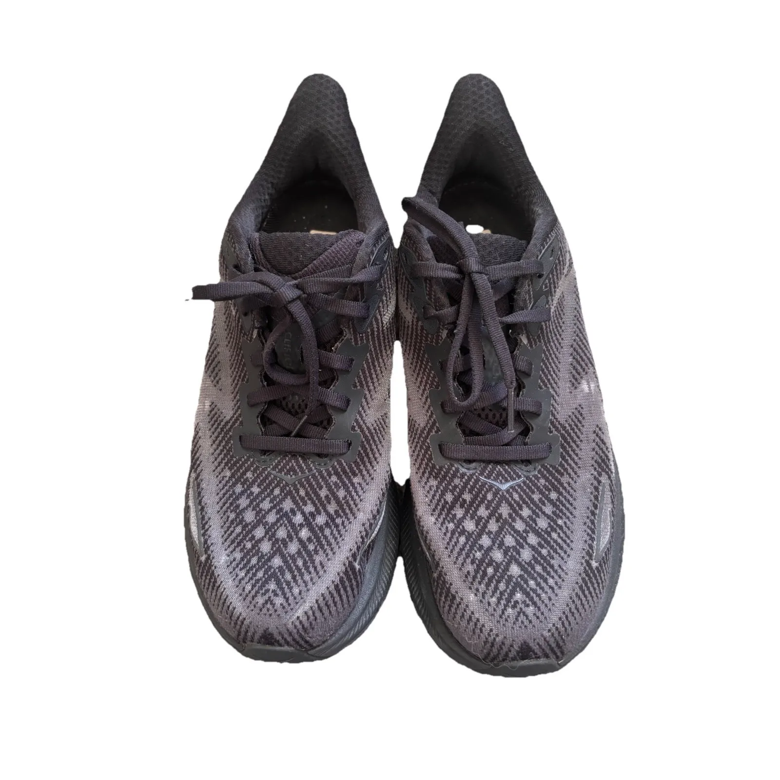 Hoka One One Clifton 9 Black Running Shoes Women's Size 7.5 Athletic Sneakers - Image 5