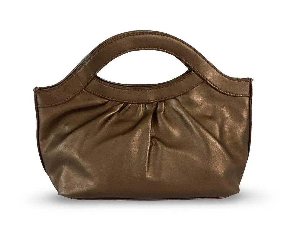 Small Golden Brown Clutch - Image 3